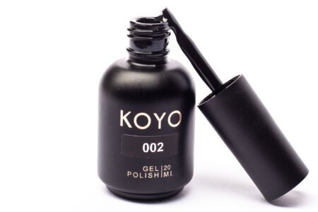 KOYO gel polish shade 002 black