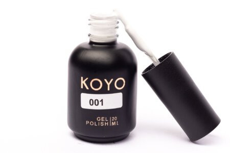 KOYO gel polish shade 001 tipax white