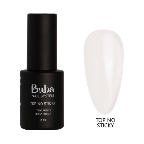 no sticky top coat- Buba