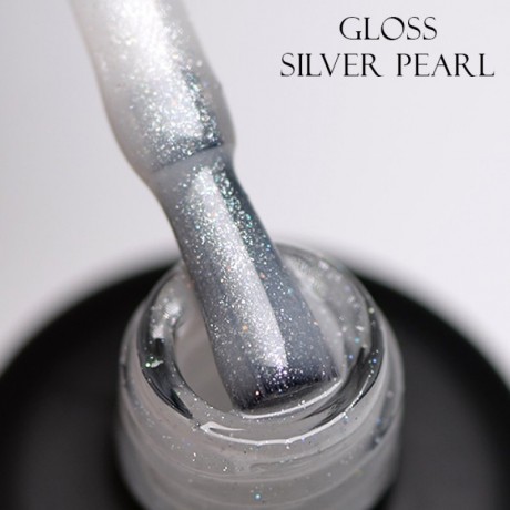 Premium French Silver Pearl Base 11 ml. GLOSS