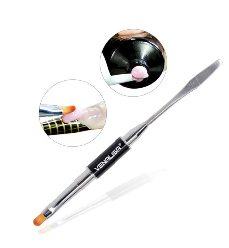 Professional Polygel Brush and Nail Polish