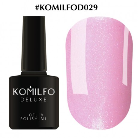 Gel Polish Komilfo Deluxe Series №D029, 8 ml