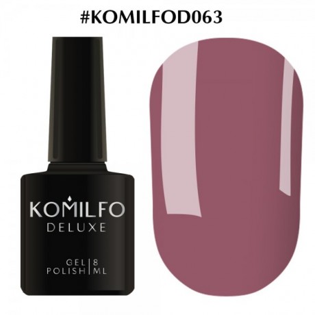 Gel Polish Komilfo Deluxe Series №D063, 8 ml