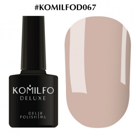 Gel Polish Komilfo Deluxe Series №D067, 8 ml