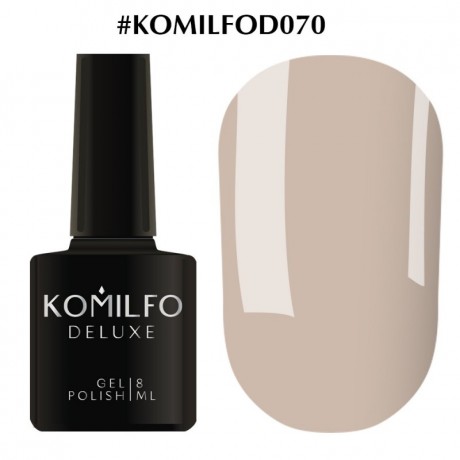 Gel Polish Komilfo Deluxe Series №D070, 8 ml