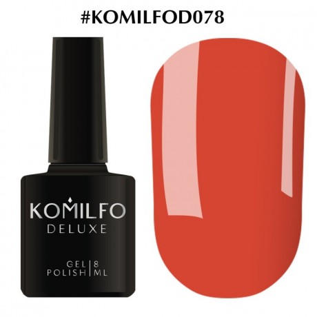 Gel Polish Komilfo Deluxe Series №D078, 8 ml