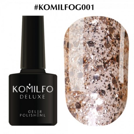 Gel Polish Komilfo DeLuxe Series №G001, 8 ml