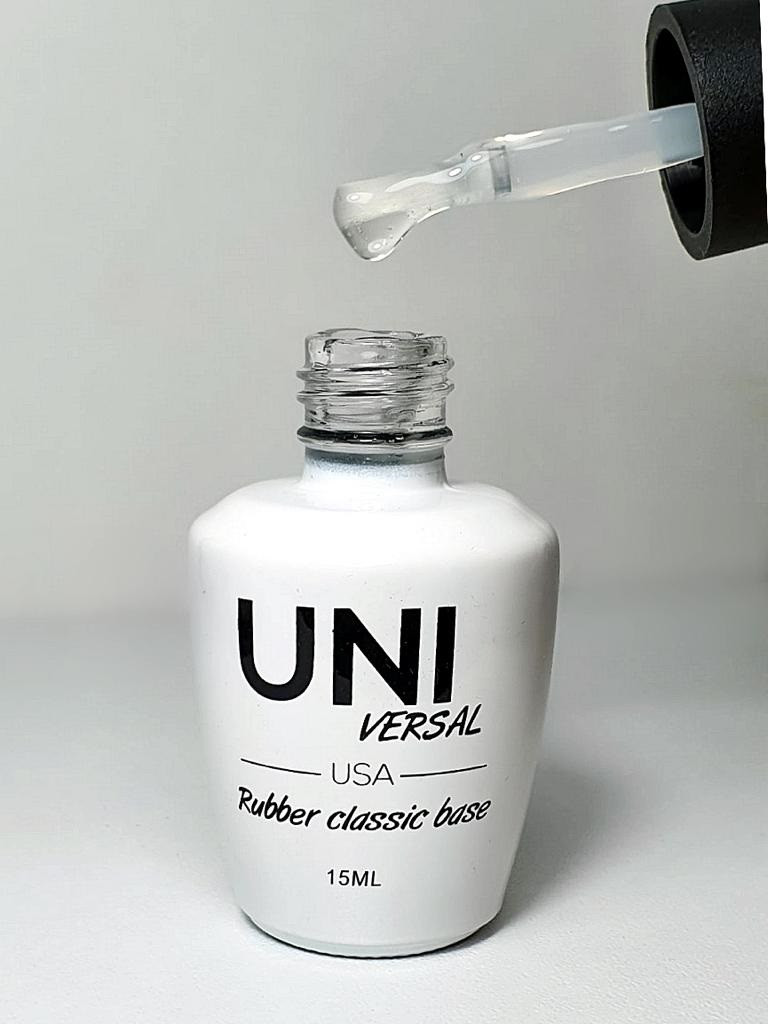 ראבר בייס שקוף UNI RUBBER classic