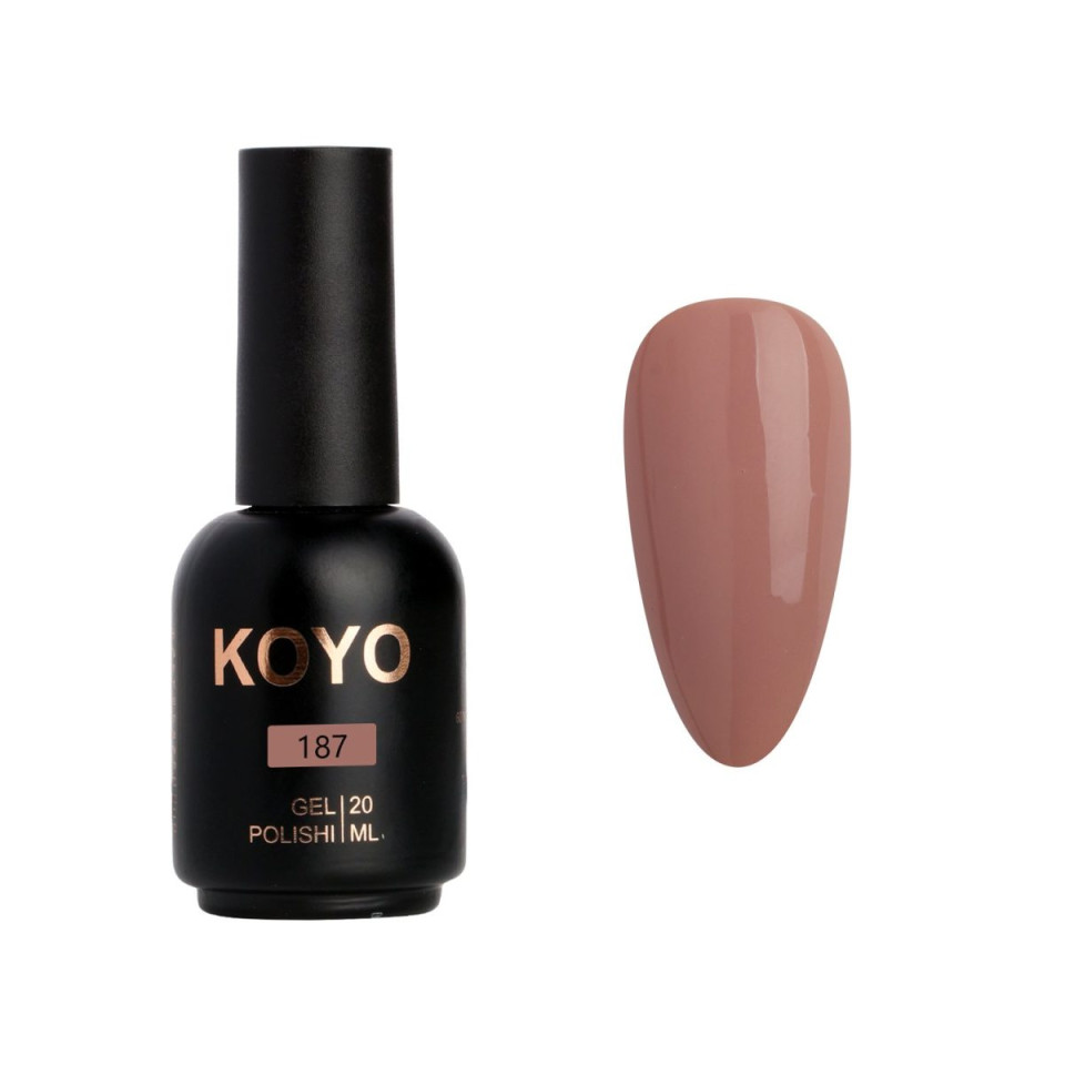 לק ג’ל KOYO גוון 187