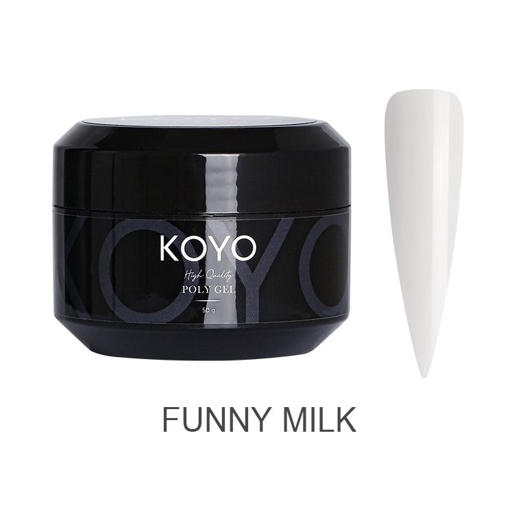 קויו- פוליג'ל KOYO funny milk מל 50 - פאני באני