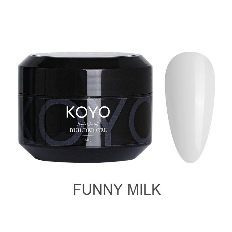 קויו - 50 מל - ג'ל בנייה KOYO funny milk