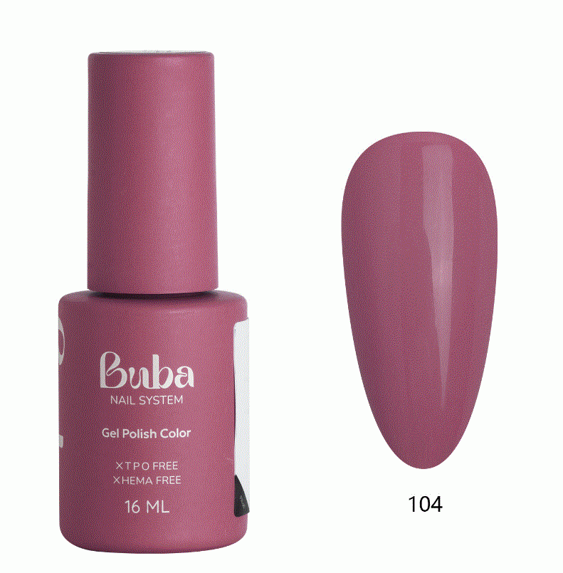 בובה - לק ג׳ל Buba גוון 104