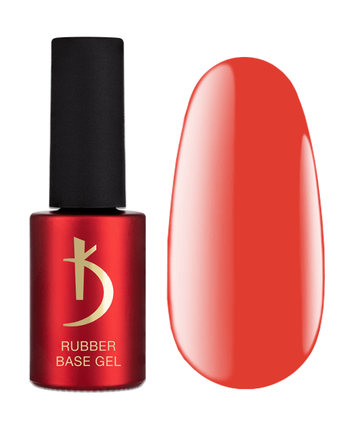 ראבר בייס בצבע Bright Red