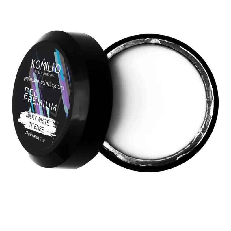 קומילפו - 30 מל- ג'ל בנייה חלבי אטום Milky White Intense