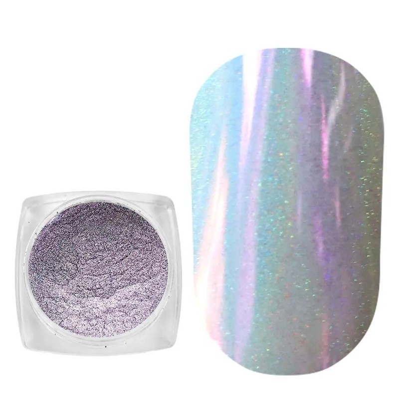 אבקה מיוחדת 7 Rubbing beetle №007 (hologram pink-gold) 0.5 g Komilfo
