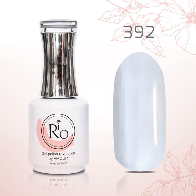 גוון מספר 392 - לבן חלבי חצי שקוף