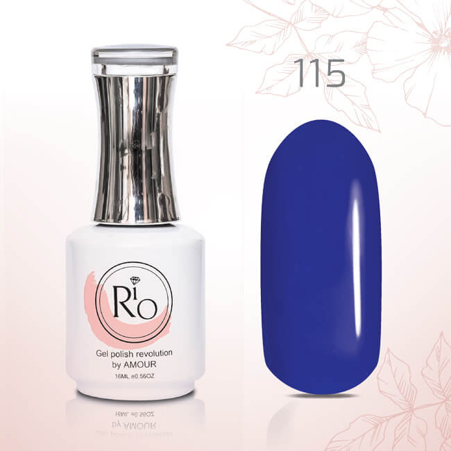 גוון מספר 115 - כחול רויאל שקוף