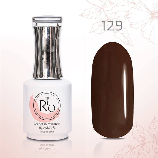 גוון מספר 129 - חום שוקולד