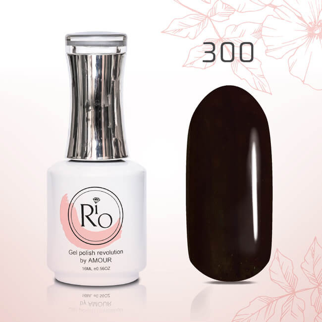גוון מספר 300 - חום- שחור