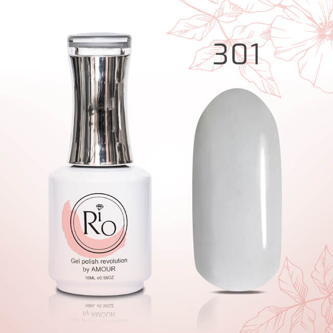 גוון מספר 301 - לבן- תכלת אטום